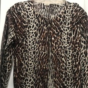 Leopard cardigan